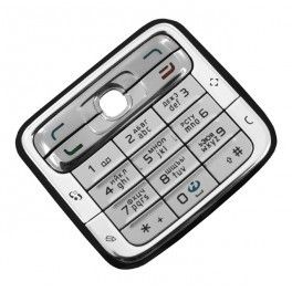 Клавіатура Nokia N73 Silver Original TW