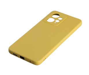 Чохол накладка Silicon Case Full Camera для Xiaomi Redmi Note 12 4G Lemon/Жовтий