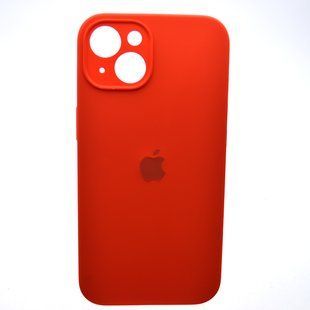 Силиконовый чехол накладка Silicon Case Full Camera для iPhone 13 Red