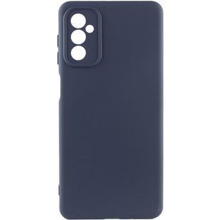 Чохол накладка Silicon Case Full Camera Galaxy M34 Samsung M346 Navy Blue/Темно-синій
