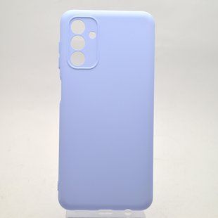 Силиконовый чехол накладка Silicon Case Full Camera Lakshmi для Samsung A047 Galaxy A04s Dasheen/Голубой