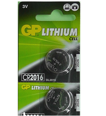 Батарейка літієва GP CR2016 DL2016 3V (1 штука)
