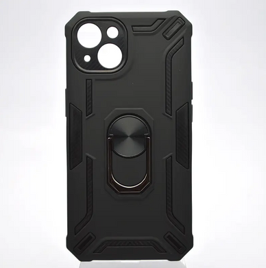 Чохол протиударний Armor Case Full Camera з кільцем для iPhone 11 Чорний