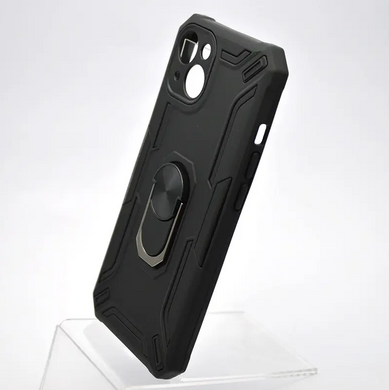 Чехол противоударный Armor Case Full Camera с кольцом для iPhone 11 Черный
