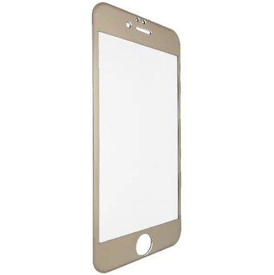 Защитное стекло Full Screen Glass для iPhone 6 2.5D Matte Gold (0.3mm)