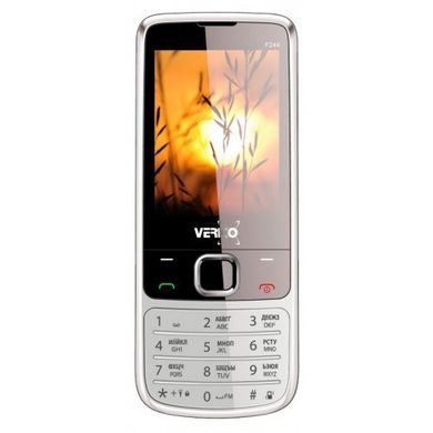 Телефон Verico Style F244 (Silver)