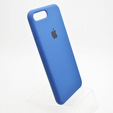 Чохол накладка Silicon Case для iPhone 7 Plus/8 Plus Blue Cobalt