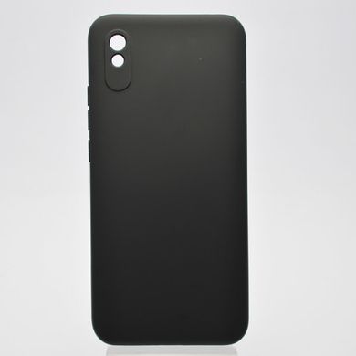 Чехол накладка Silicon Case Full Protective для Xiaomi Redmi 9A Black