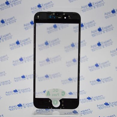 Стекло LCD iPhone 6S с рамкой, OCA и сеточкой спикера Black Original