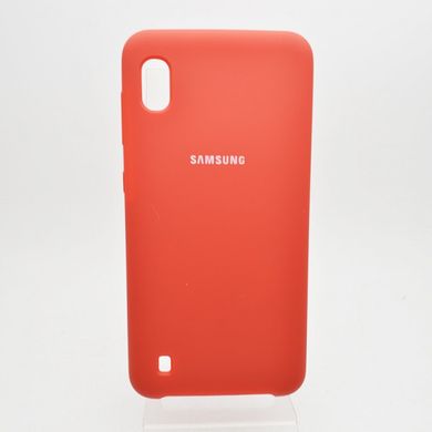 Чехол накладка Silicon Cover for Samsung A105/M105 Galaxy A10/M10 Red (C)
