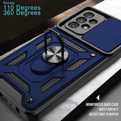 Чохол накладка Armor Case CamShield для Samsung A325 Galaxy A32 Blue