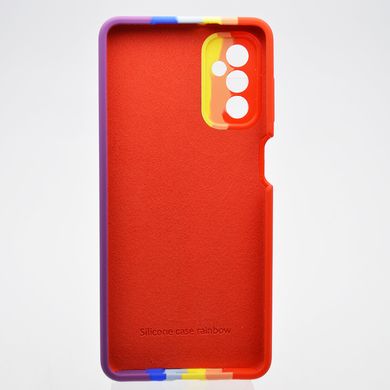 Чохол накладка райдужного дизайну Silicon Case Rainbow для Samsung M526 Galaxy M52 №2