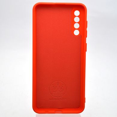 Чохол накладка Silicone case Full Camera Lakshmi для Samsung A30s/A50 Galaxy A307/A505 Red/Червоний