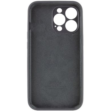 Чехол накладка Silicon Case Full Cover Camera Pro для iPhone 13 Pro Max Pebble