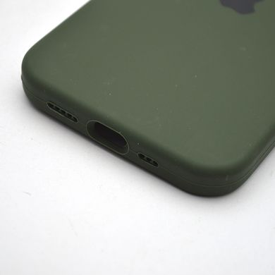 Чехол накладка Silicon Case Full Сamera для iPhone 12 Pro Cyprus Green