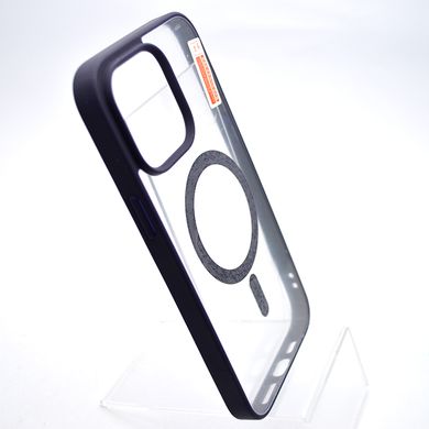Чехол накладка с MagSafe Clear Case Magnetic для Apple iPhone 14 Pro Max Dark Purple