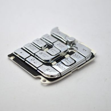 Клавіатура Nokia 7260 Silver HC
