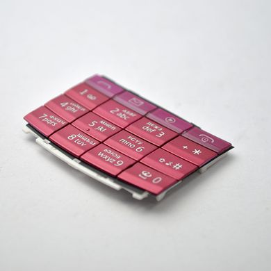 Клавиатура Nokia X3-02 Pink Original TW