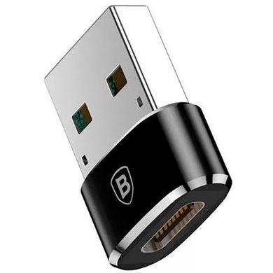 Перехідник Baseus Mini USB Type-C - USB (F/M) Black (CAAOTG-01)