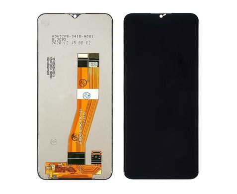 Дисплей (екран) LCD Samsung A025/A037 Galaxy A02s/Galaxy A03s з touchscreen, Чорний