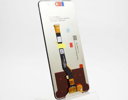 Дисплей (экран) LCD Infinix Hot 11S/Hot 12S NFC (X6812/X6812B) с touchscreen Black Original