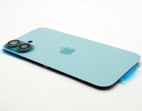 Задня кришка зі склом камери Apple iPhone 16 Teal Original (Cмарагдовий)