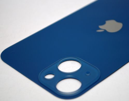 Задня кришка Apple iPhone 13 Blue HC (з великим отвором під камеру)