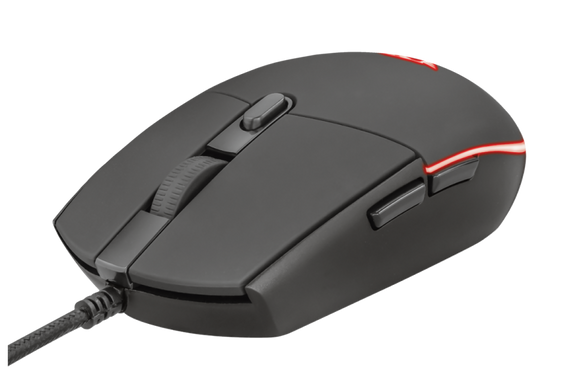 Игровой набор (проводнык клавиатура+мышь с подсветкой) trust GXT 838 Azor Black/Черный