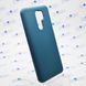 Чехол накладка Silicon Case Full Protective для Xiaomi Redmi 9 Pine Green
