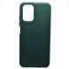 Чохол накладка Silicon Case Full Cover для Xiaomi Redmi Note 10/Redmi Note 10S/Poco M5s Dark Green