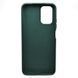 Чохол накладка Silicon Case Full Cover для Xiaomi Redmi Note 10/Redmi Note 10S/Poco M5s Dark Green