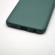 Чохол накладка Silicon Case Full Cover для Xiaomi Redmi Note 10/Redmi Note 10S/Poco M5s Dark Green