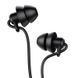 Гарнітура провідна Hoco M81 Ear Plug 3.5mm Black з мікрофоном