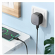 Сетевое зарядное устройство Hoco CS31A dual port (2 USB/2,1A) с кабелем lightning Black
