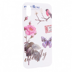 Чехол накладка Spring Flower Case для iPhone 6/iPhone 6s Batterfly