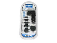 Автомобільний зарядний пристрій (АЗП) універсальний Ozio G40 USB (800/1500 mA) з перехідниками К750/6101/duos/micro USB/mini USB/iPhone3