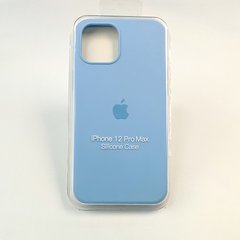 Чехол накладка Silicon Case для iPhone 12 Pro Max Corn flower