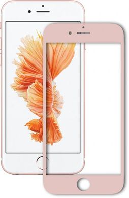 Захисне скло Full Screen Glass for iPhone 6 2.5D Matte Rose Gold (0.3mm)