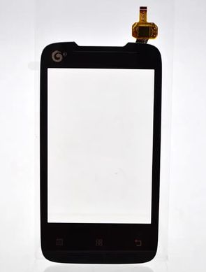 Тачскрін (Сенсор) Lenovo A208 IdeaPhone Black Original