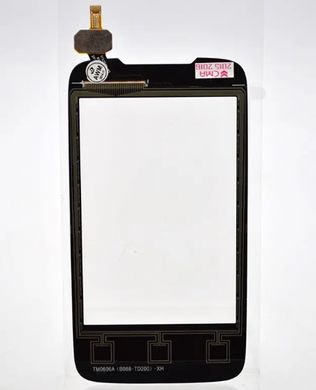 Тачскрін (Сенсор) Lenovo A208 IdeaPhone Black Original