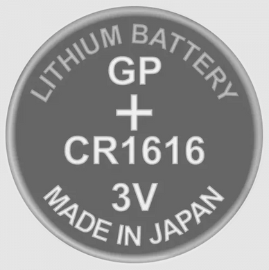 Батарейка литиевая GP CR1616 DL1616 3V (1 штука)