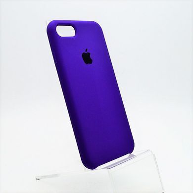 Чехол накладка Silicon Case для iPhone 7/8 Violet (34) Copy
