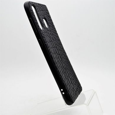 Чохол під крокодила Leather Case Samsung A205/A305 Galaxy A20/A30 Black тех пакет
