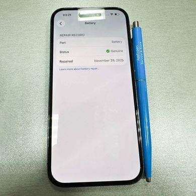 Аккумулятор без ошибки (Genuine mode NEW) Apple iPhone 16 Pro Max 4685 mAh/ Model S2218 Service Original