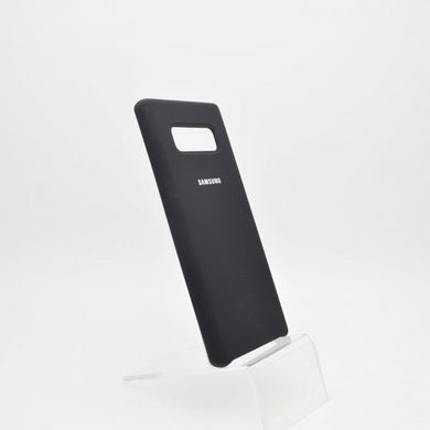 Чехол накладка Silicon Cover for Samsung N950 Galaxy Note 8 Black Copy