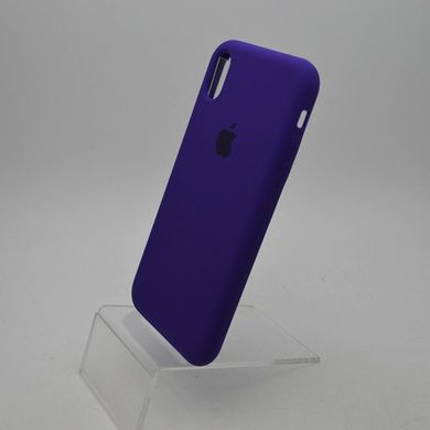 Чохол накладка Silicon Case для iPhone XR 6.1" Violet (C)