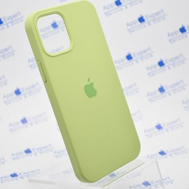 Чехол накладка Silicon Case для iPhone 12/12 Pro Green