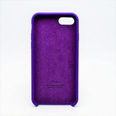 Чехол накладка Silicon Case для iPhone 7/8 Violet (34) Copy
