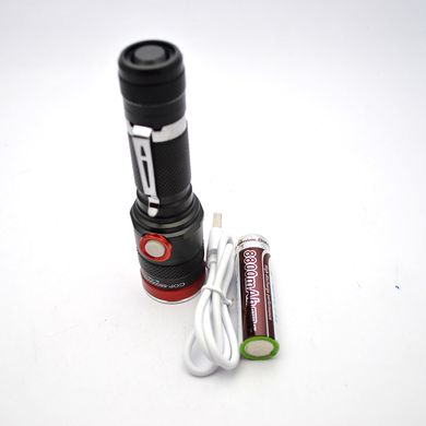 Аккумуляторный фонарь тактический LED X-Balog BL-736-T6 (2800 mAh/MicroUSB)