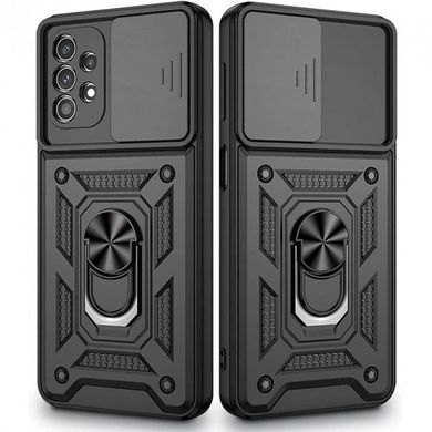 Чехол накладка Armor Case CamShield для Samsung A325 Galaxy A32 Black